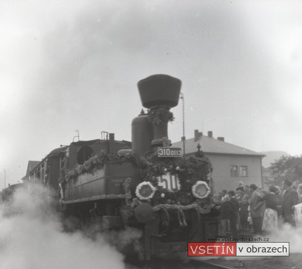 Oslavy 50. výročí od zahájení provozu na trati Vsetín - Velké Karlovice