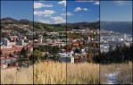 Jeden rok Vsetina - pohled z vrcholku Žambošky