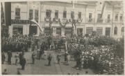 T. G. Masaryk při návštěvě Vsetína na Dolním náměstí