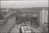 Pohled z domu Jiráskova 1815 směrem k Hornímu městu