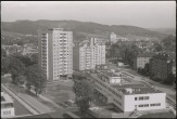 Polhed z domu Jiráskova 1815 směrem k Dukelské ulici