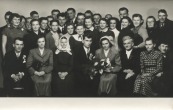 Skupinová svatební fotografie