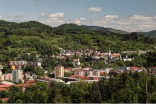 Pohled ze Žambošky na novou kolonii na Trávníkách