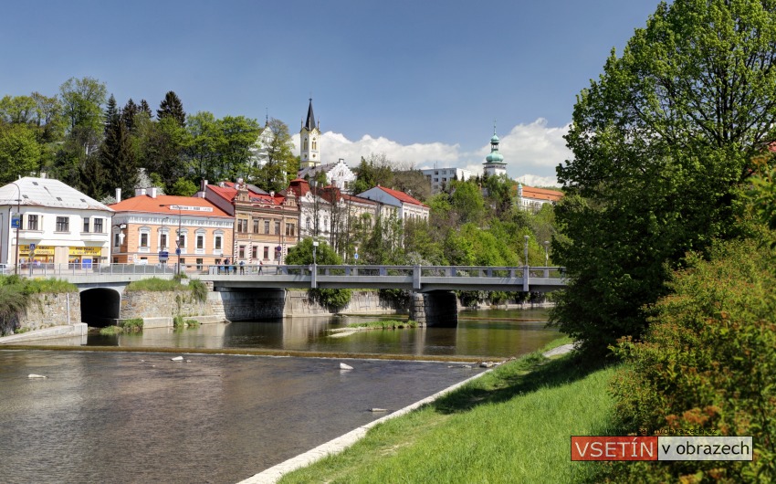 Pohled na Horní město - Palackého třída