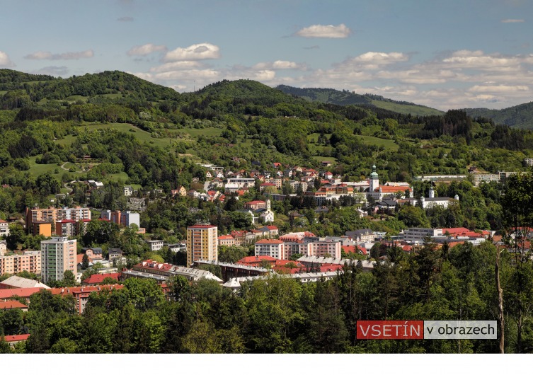 Pohled ze Žambošky na novou kolonii na Trávníkách