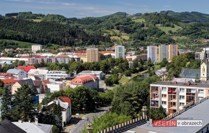 Pohled na město