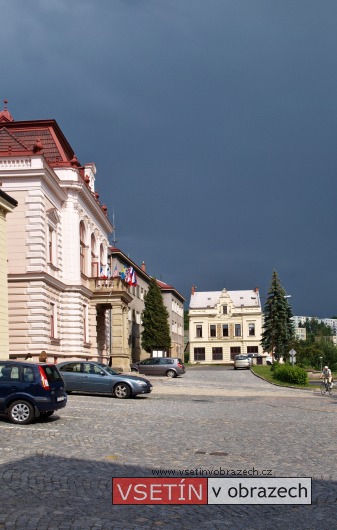Nová radnice a Zádruha na Horním městě