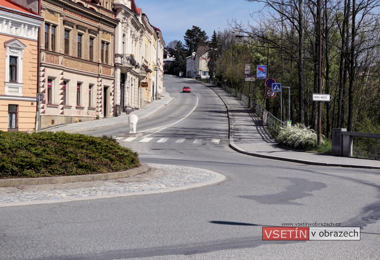 Osvobození Vsetína 4. května 4. brigádou 1. československého armádního sboru