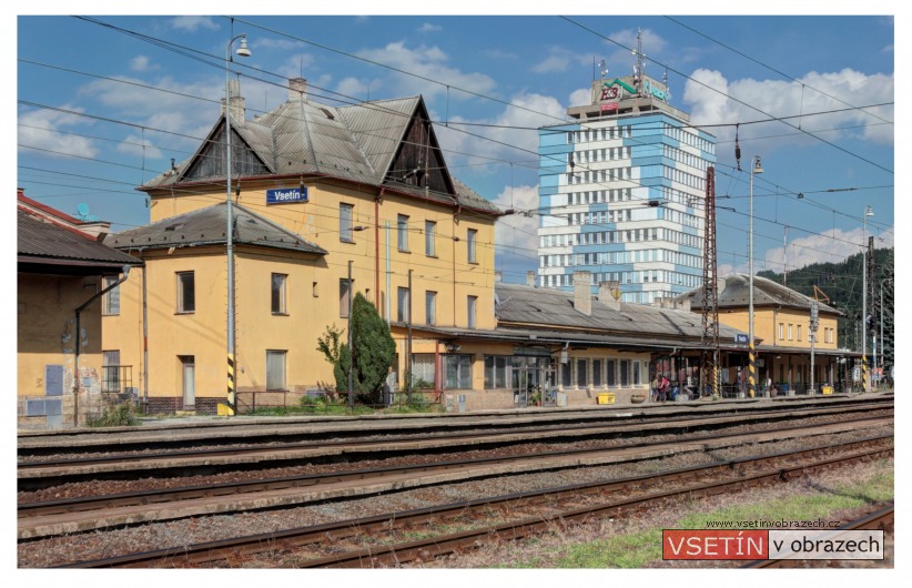 Vlakové nádraží ve Vsetíně