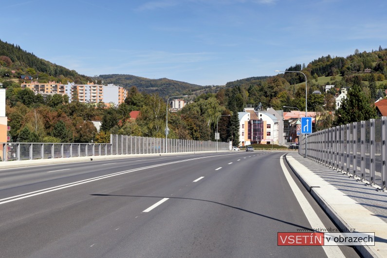 Nadjezd Pionýrů před zahájením provozu (pohled směrem k Hrbové)