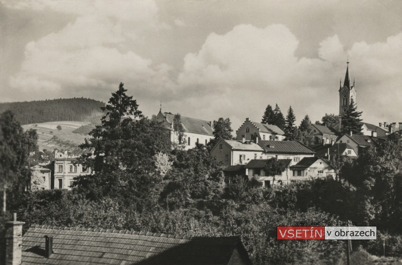 Palackého ulice a Evangelické kostely