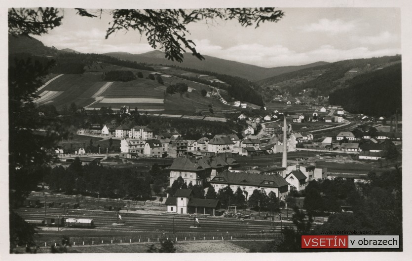 Vsetín - Údolí Jasenice. Nemocnice