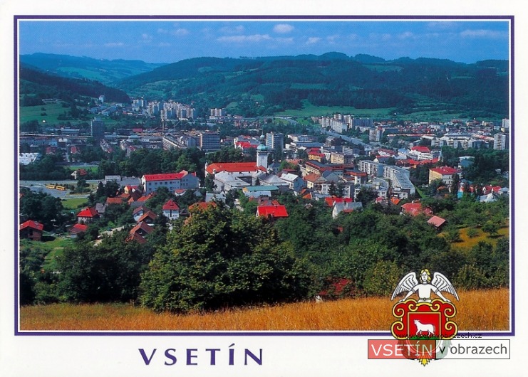 Vsetín od Jabloňové