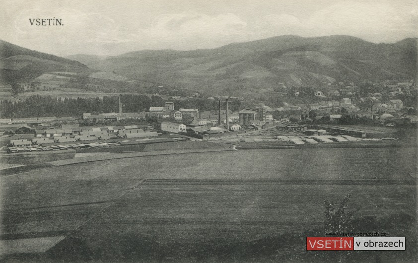 Kohnova a Thonetova továrna s dělnickými koloniemi