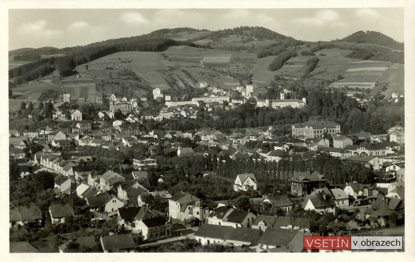 Štěpánská ulice s pohledem na Horní město