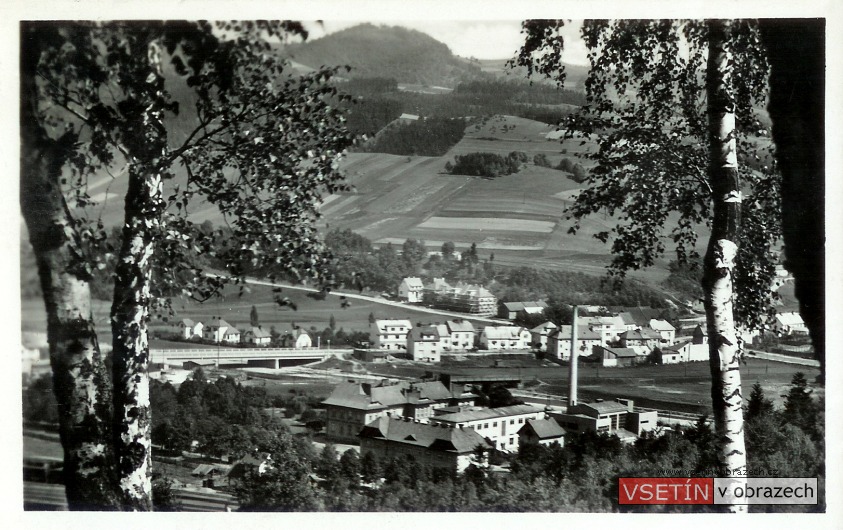 Pohled na nemocnici od Bečevné