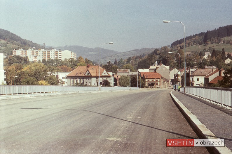 Nadjezd Pionýrů před zahájením provozu (pohled směrem k Hrbové)