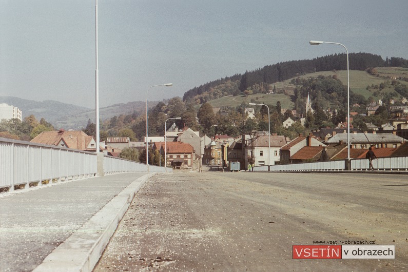 Nadjezd Pionýrů před zahájením provozu (pohled směrem k Dolnímu městu)