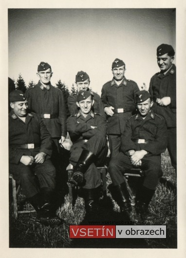 Příslušníci Luftwaffe v okolí Vsetína