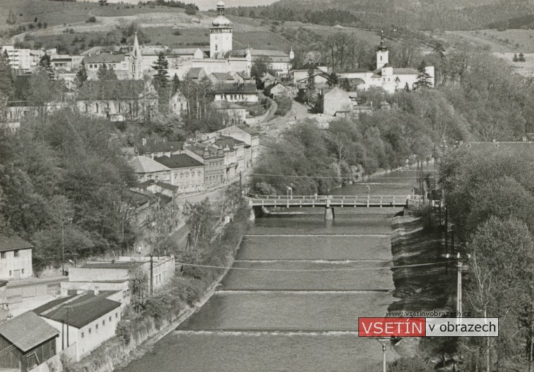 Palackého ulice a Horní město