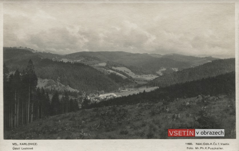 Velké Karlovice: Údolí Leskové