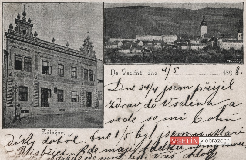 Záložna - Horní město se zámkem