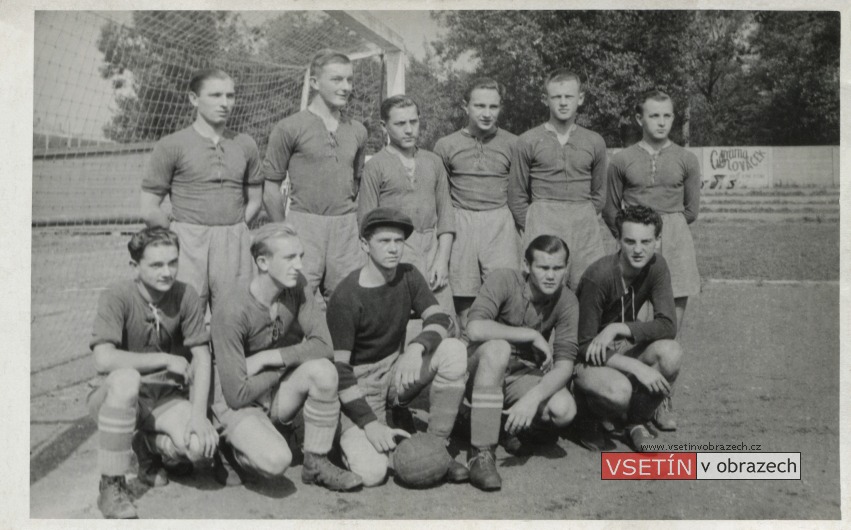 Fotbalisté SK Vsetín na Tyršovce