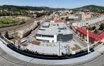 Na věžáku směrem k Obchodní galerii