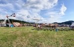 Kolotoče na stadionu na Ohradě